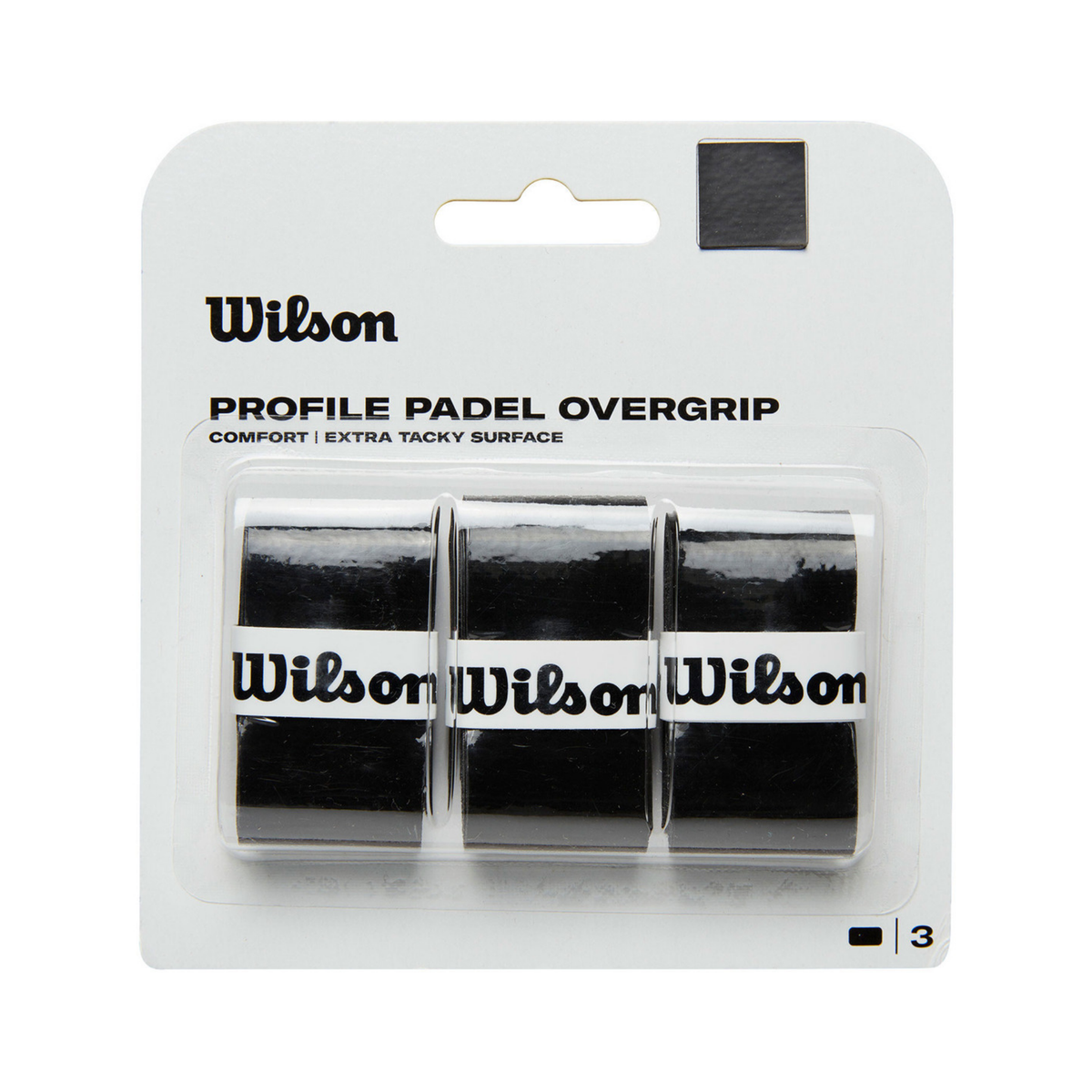 Wilson Profile Padel Overgrip 3er-Pack